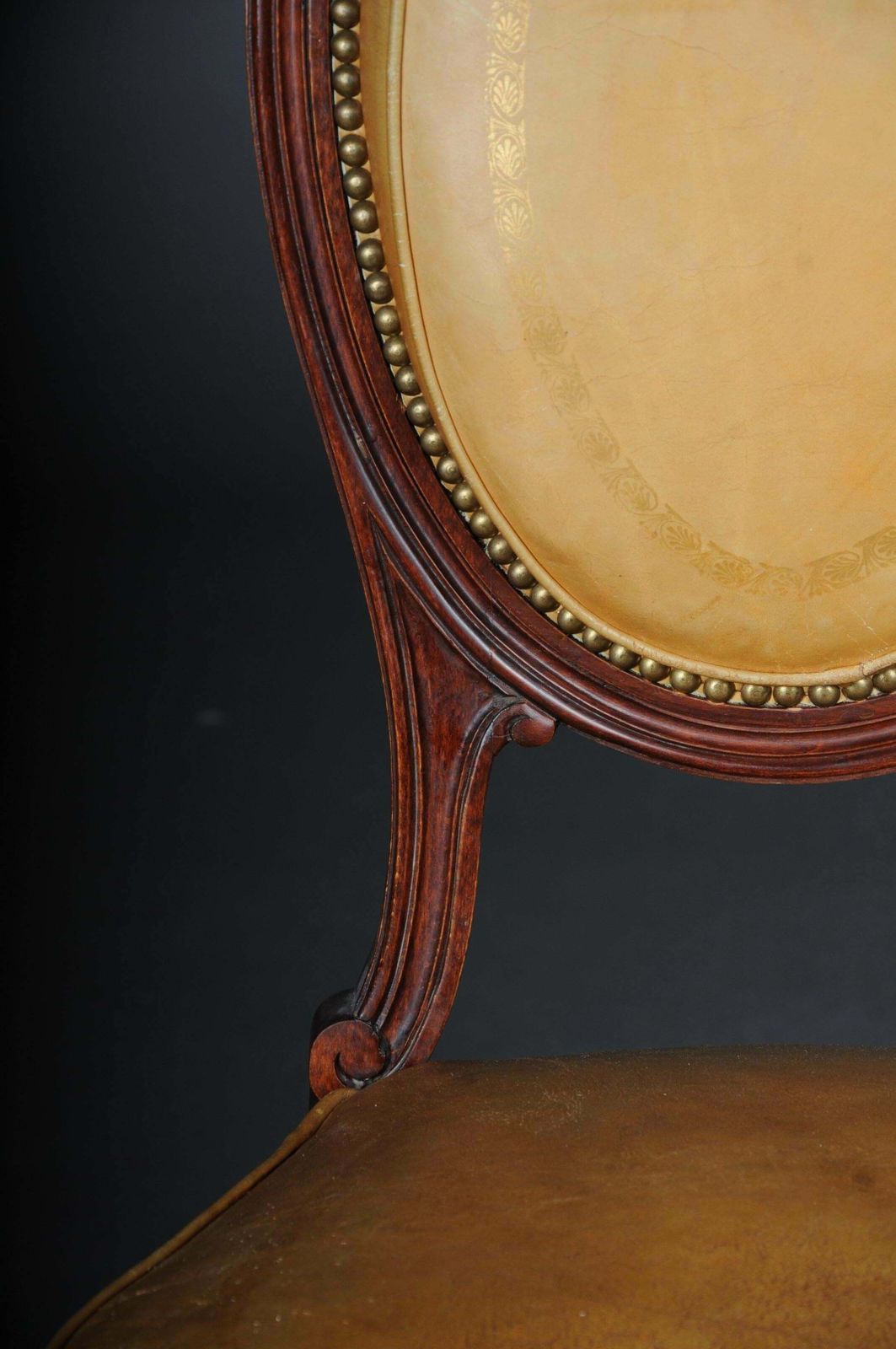 photo furniture Beautiful Louis XVI Salon Chair, France, Around 1920