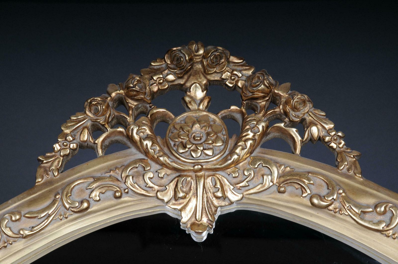 20th Century Beautiful Console Mirror Floor Mirror In The Louis XV Gilt photo Home Decor