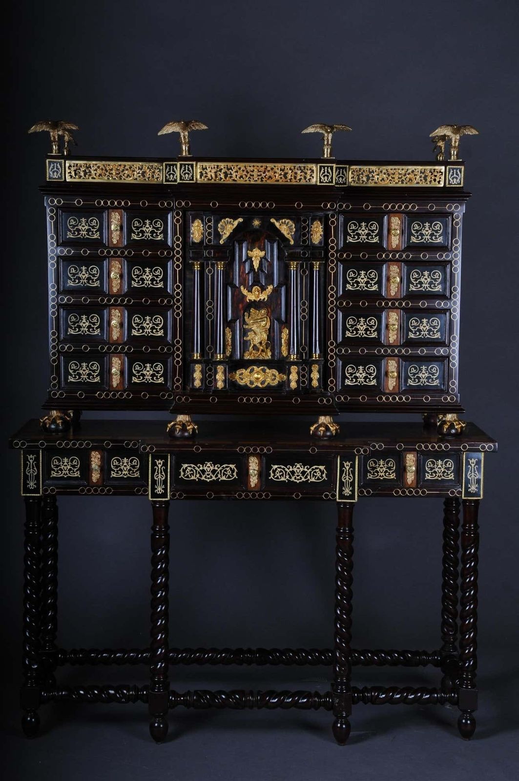 20th Century Splendid Renaissance Tower Cabinet/Commode photo for sale