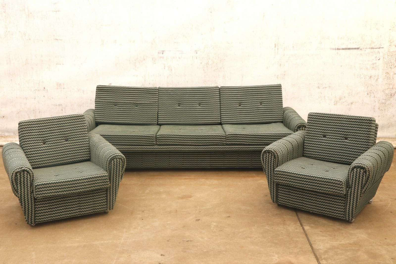 Eastern Bloc Vintage Living Room Set, Czechoslovakia, 1980´S