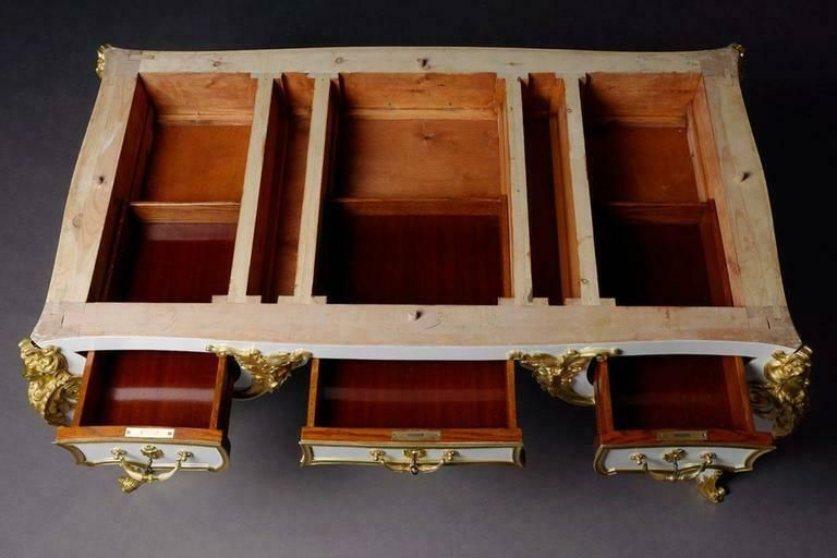 photo for sale 20th Century Bureau Plat Or Writting Table By The Model Of Andre Charles Boulle