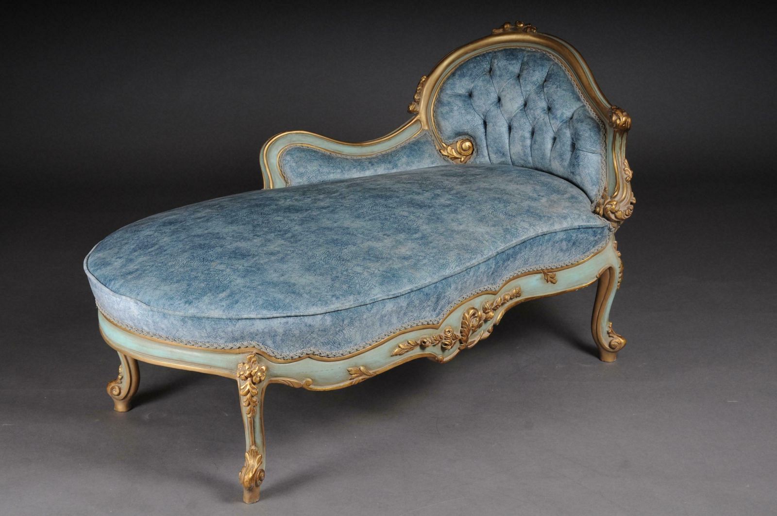 Unique Lounger, Chaise Longue, Recamiere In Louis XV Style photo furniture