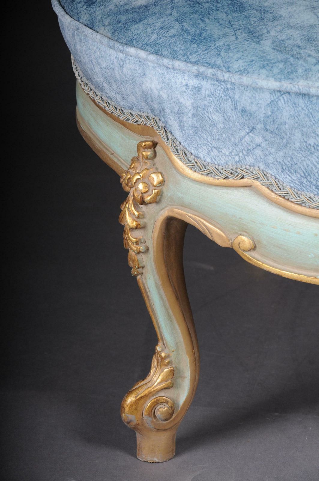 Unique Lounger, Chaise Longue, Recamiere In Louis XV Style photo buy