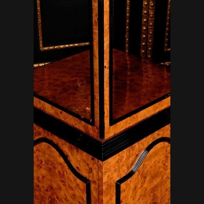 photo furniture 20th Century Decorative Shelf Showcase In Biedermeier/Empire Style, Maple Root