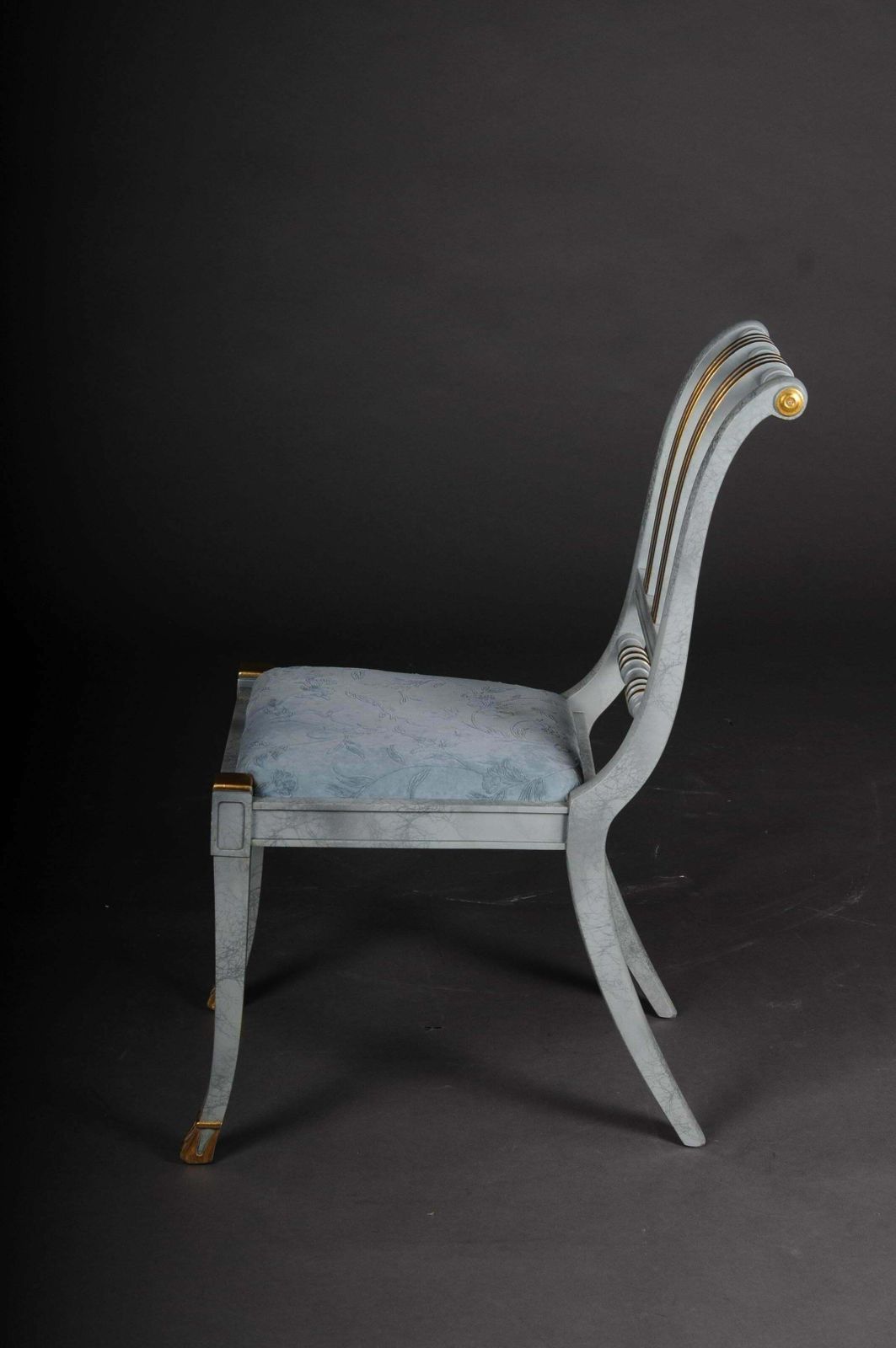photo buy 20th Century Set Of 4 Italian Designer Chairs, Wood