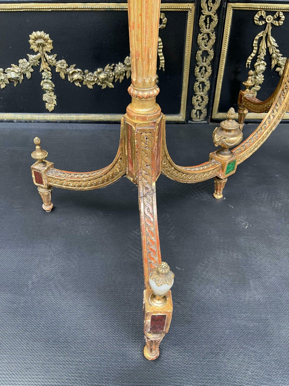 Museum Louis XVI Coffee Table  Side Table Russia Around 1790 Gold Plated photo Furniture