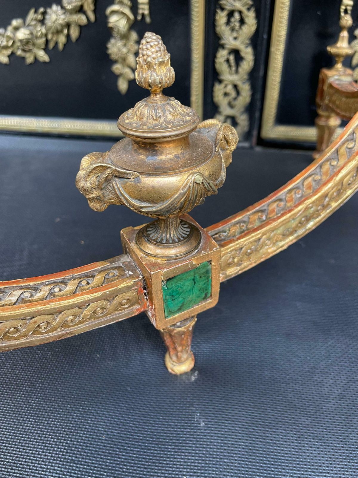 Museum Louis XVI Coffee Table  Side Table Russia Around 1790 Gold Plated photo 4023.0