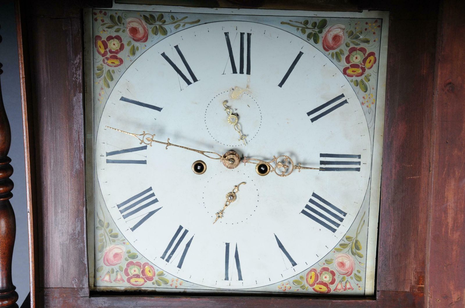 Unique Antique English Grandfather Clock  Mahogany  18th Century photo buy