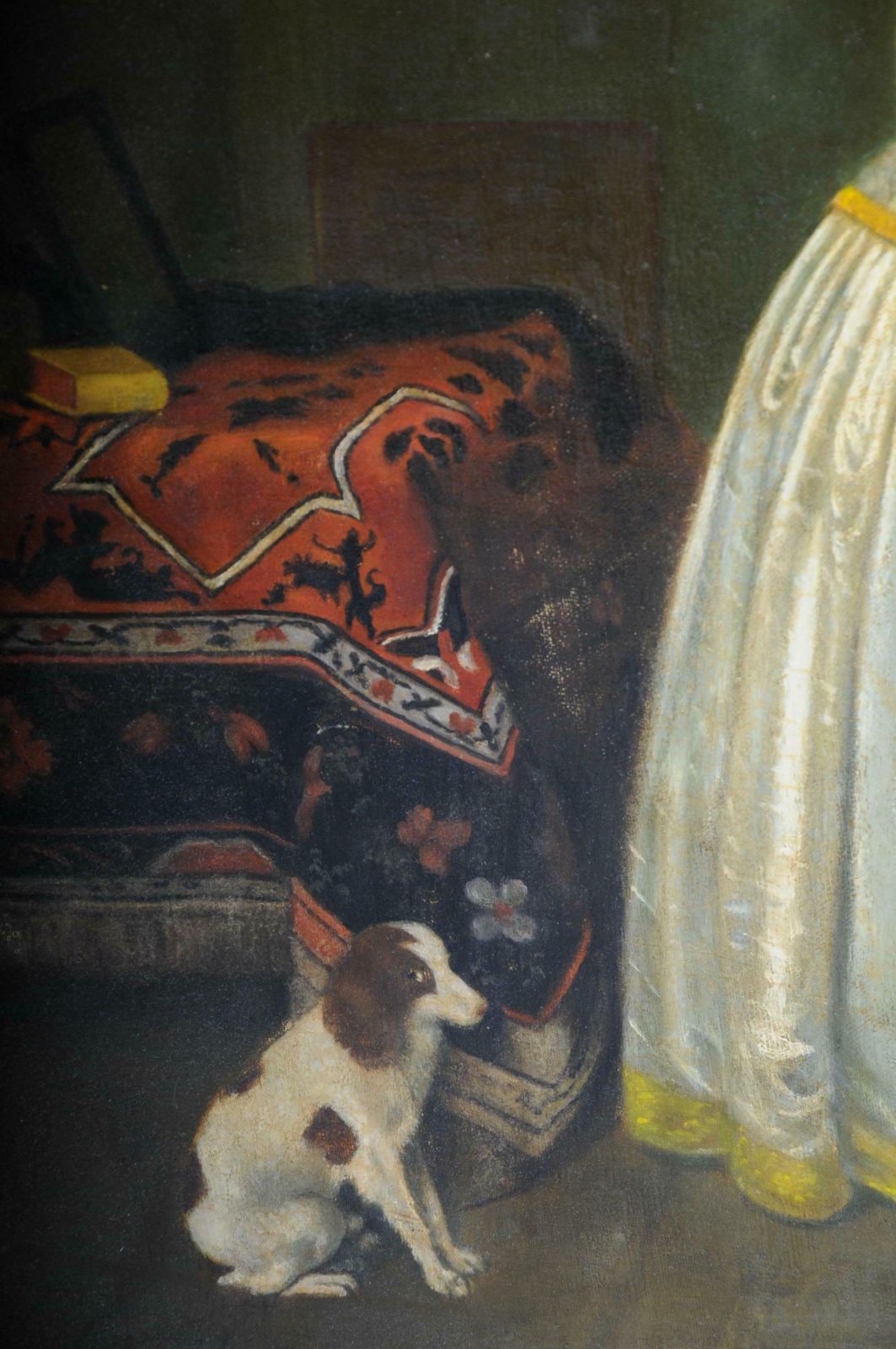 Old Oil Painting After J. Vermeer Manner Old Master Circa 1900 photo buy