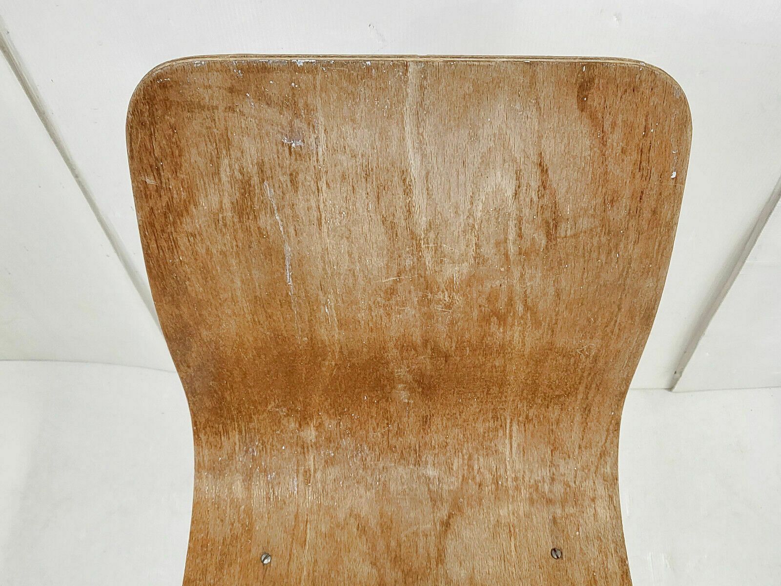 Vintage Chair 1950 Wood & Steel Dlg Jean Prouve Pierre Guariche 50s 1950s photo vinterior
