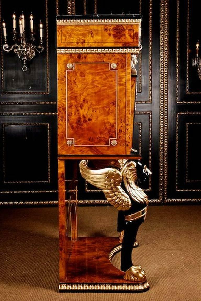 20th Century Biedermeier Style Napoleon Secretaire photo Furniture