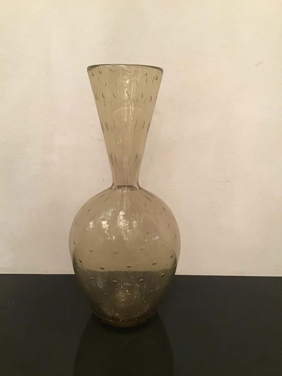 1354.0 Barovier E Toso Vase Murano Glass 1950 Italy photo