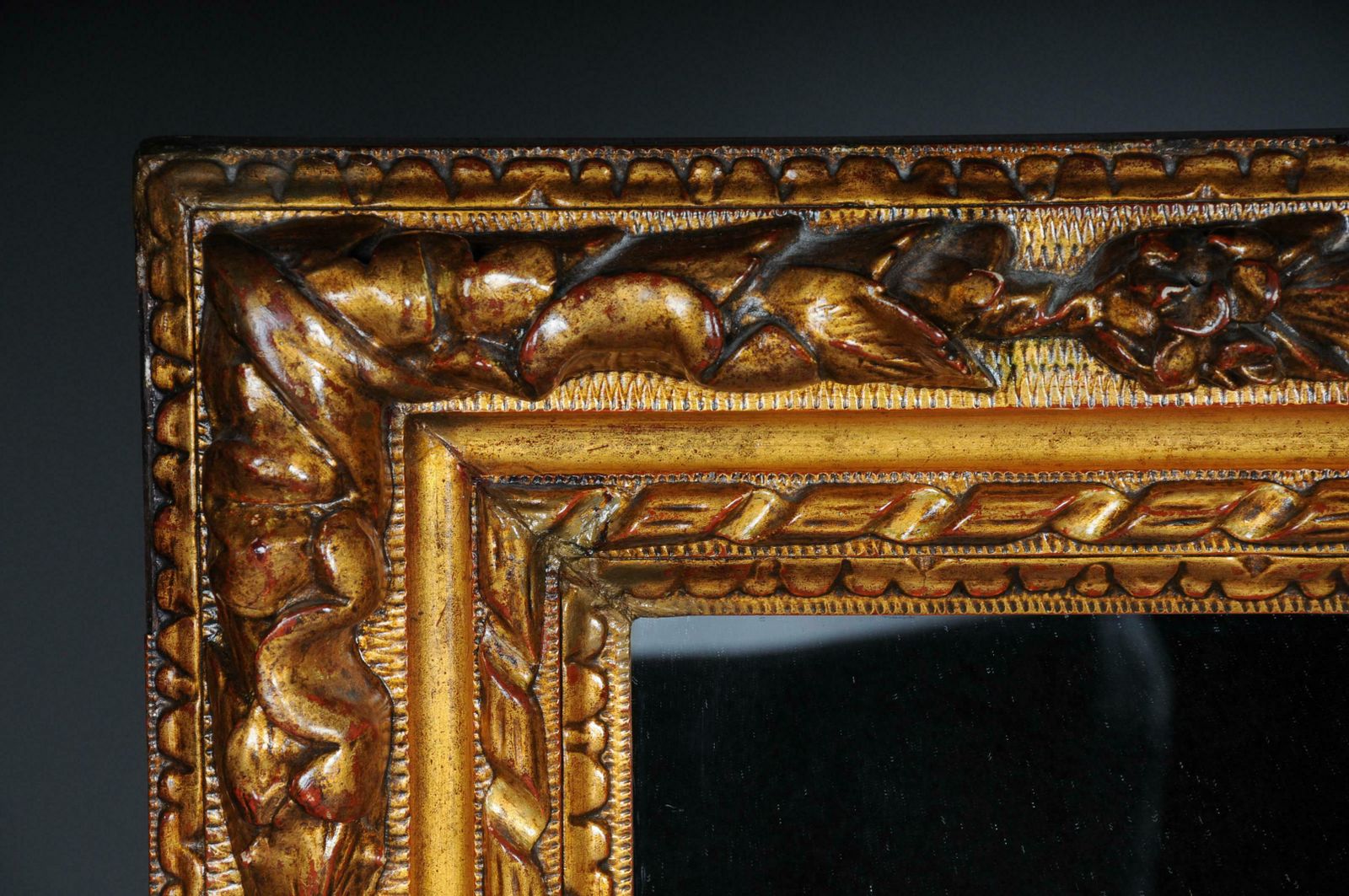 20th Century Magnificent Baroque Wall Mirror photo furniture