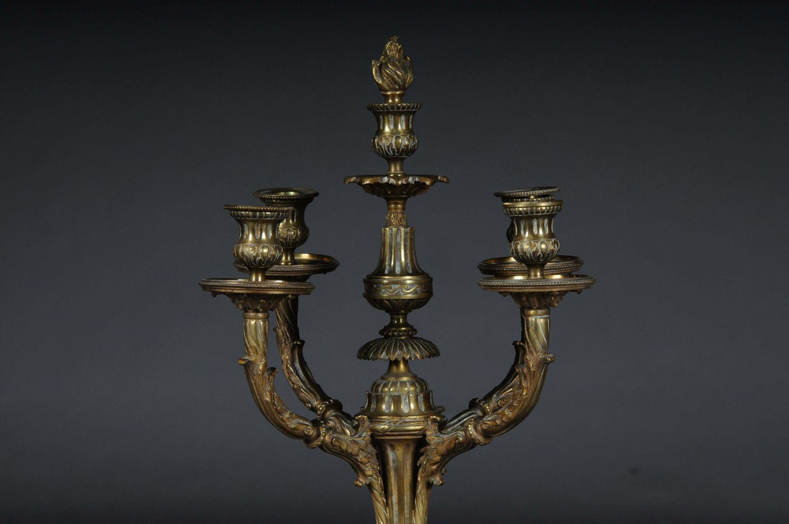 Antique French Bronze Candelabra / Candelabra Louis Seize XVI photo vinterior
