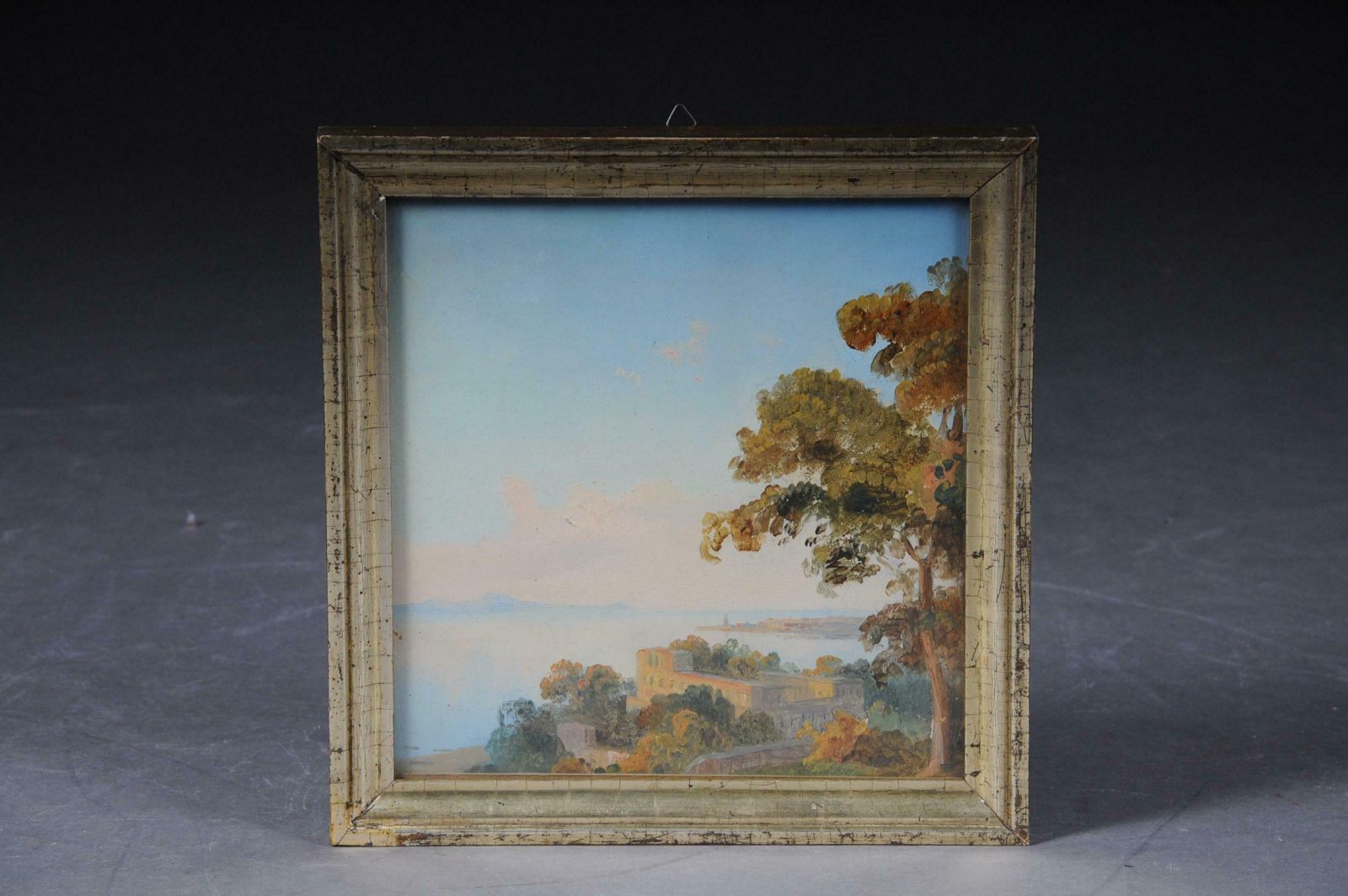 Beautiful Oil Painting Landscape Idyll By Carl G. Wegener Potsdam photo furniture