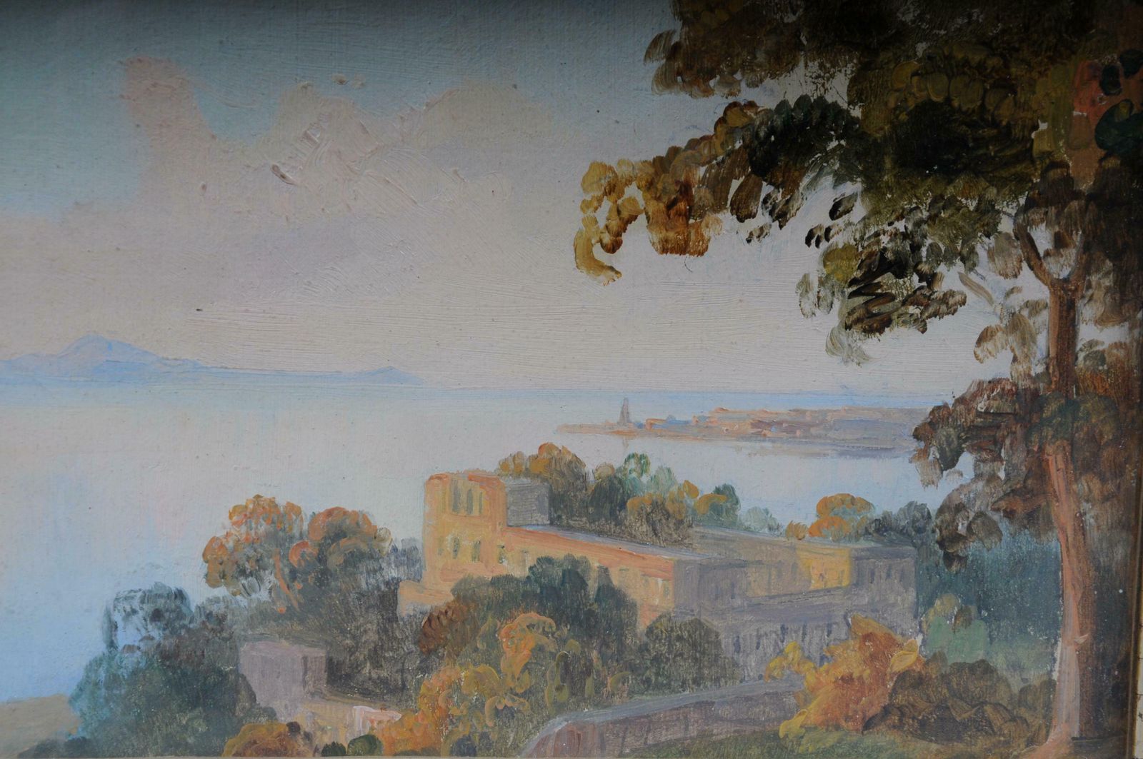 photo furniture Beautiful Oil Painting Landscape Idyll By Carl G. Wegener Potsdam
