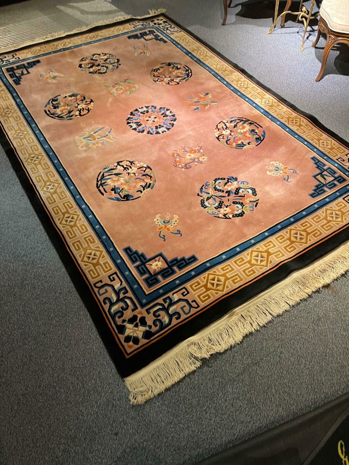 Beautiful China/Asia Salon Carpet, Late 20th Century photo for sale