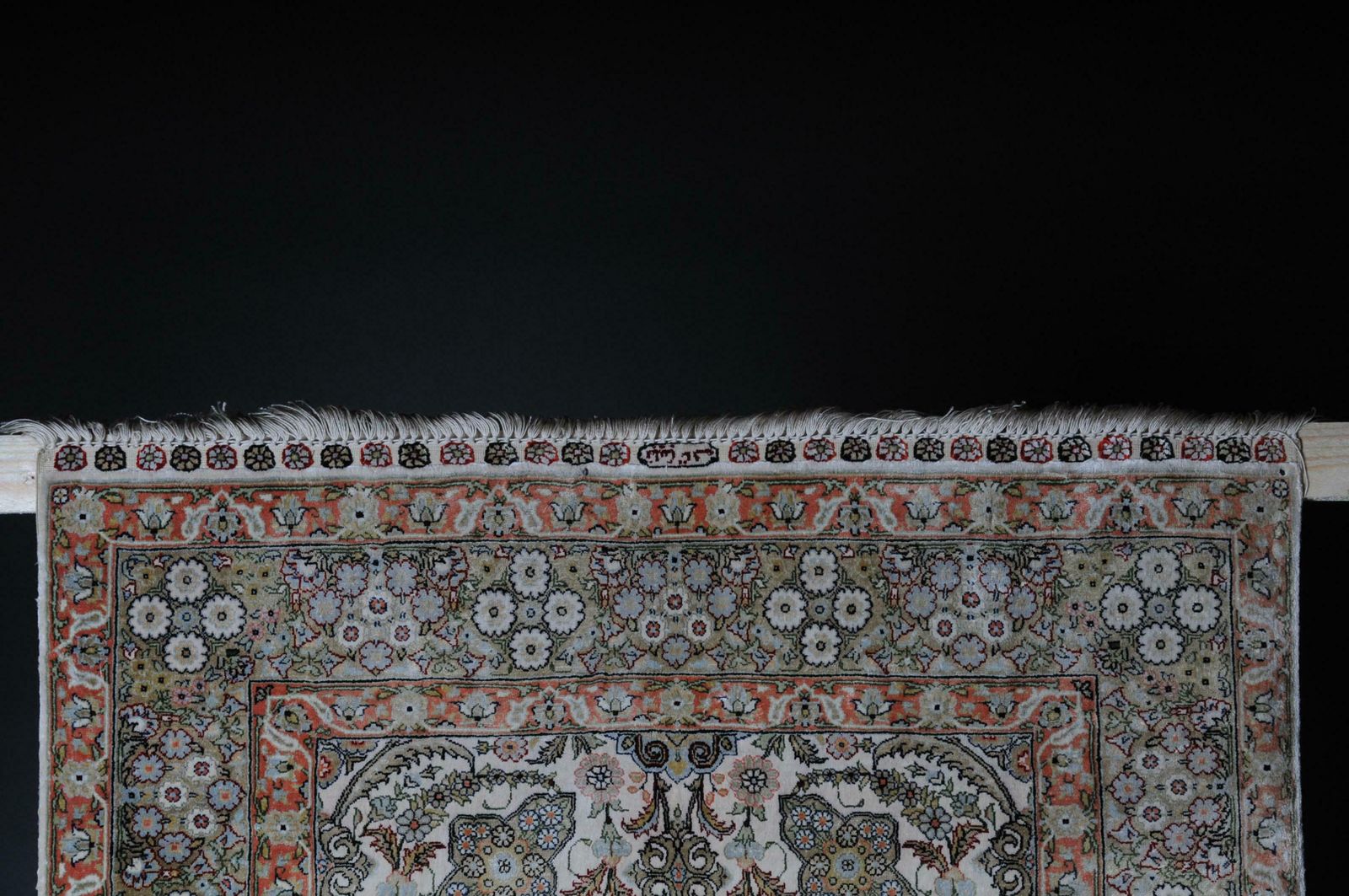 Paradise Prayer Rug, Silk End Of The 20th Century photo vinterior