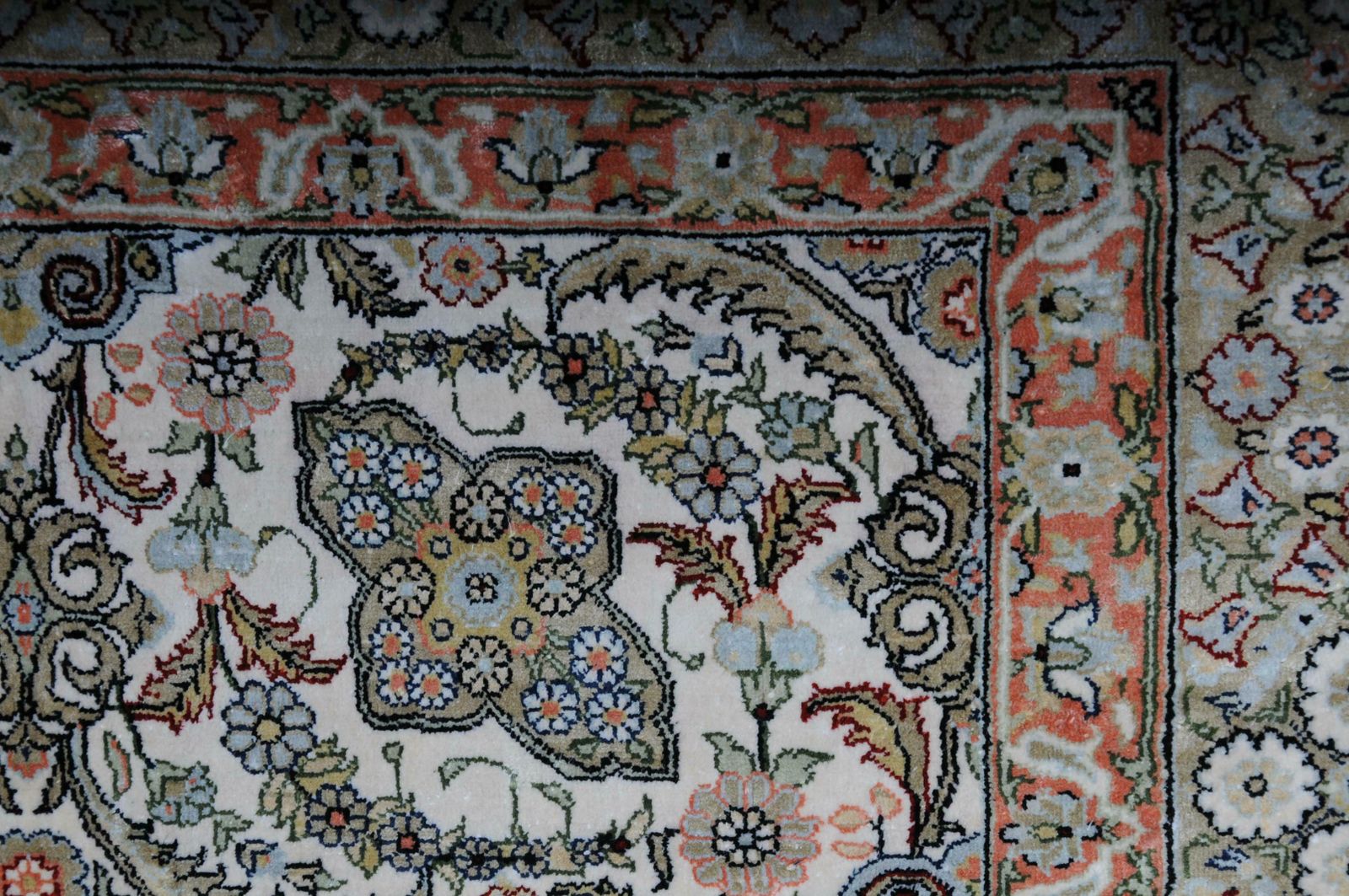 photo furniture Paradise Prayer Rug, Silk End Of The 20th Century