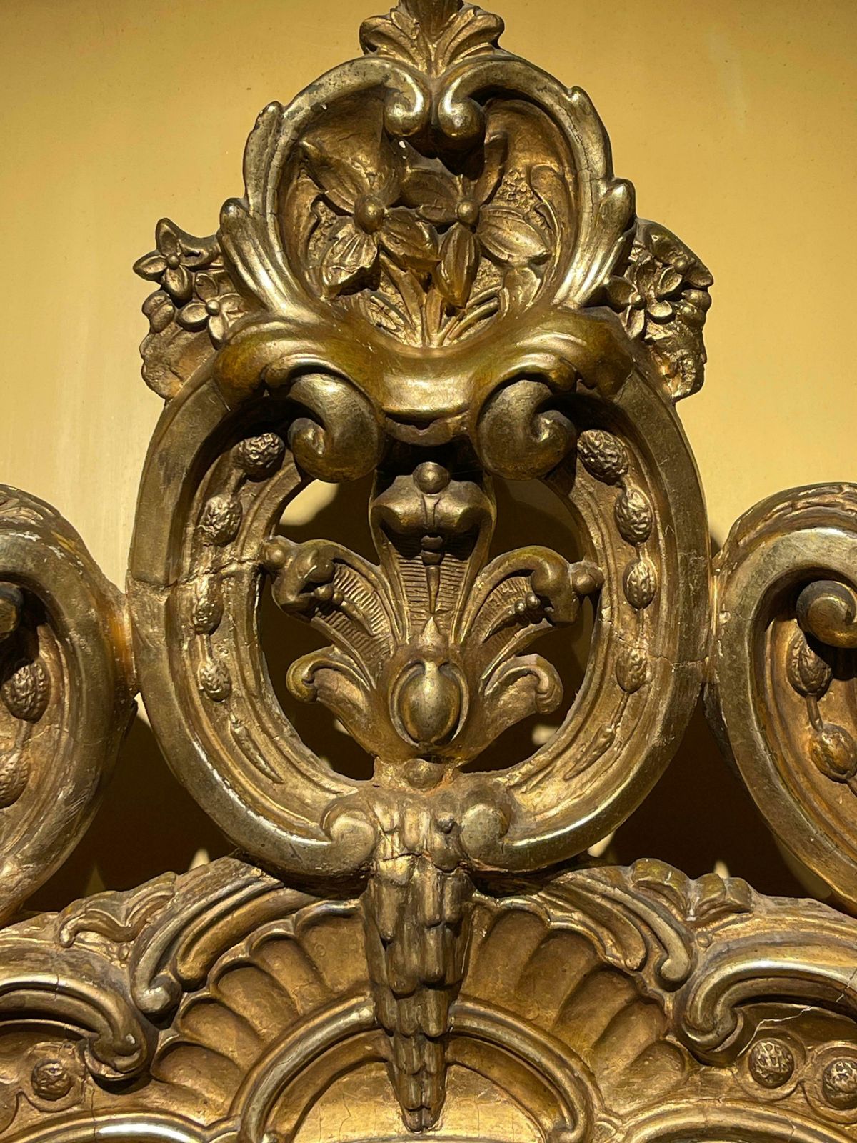 Stately Gilded Parlour Wall Mirror, Napoleon III photo 2169.0