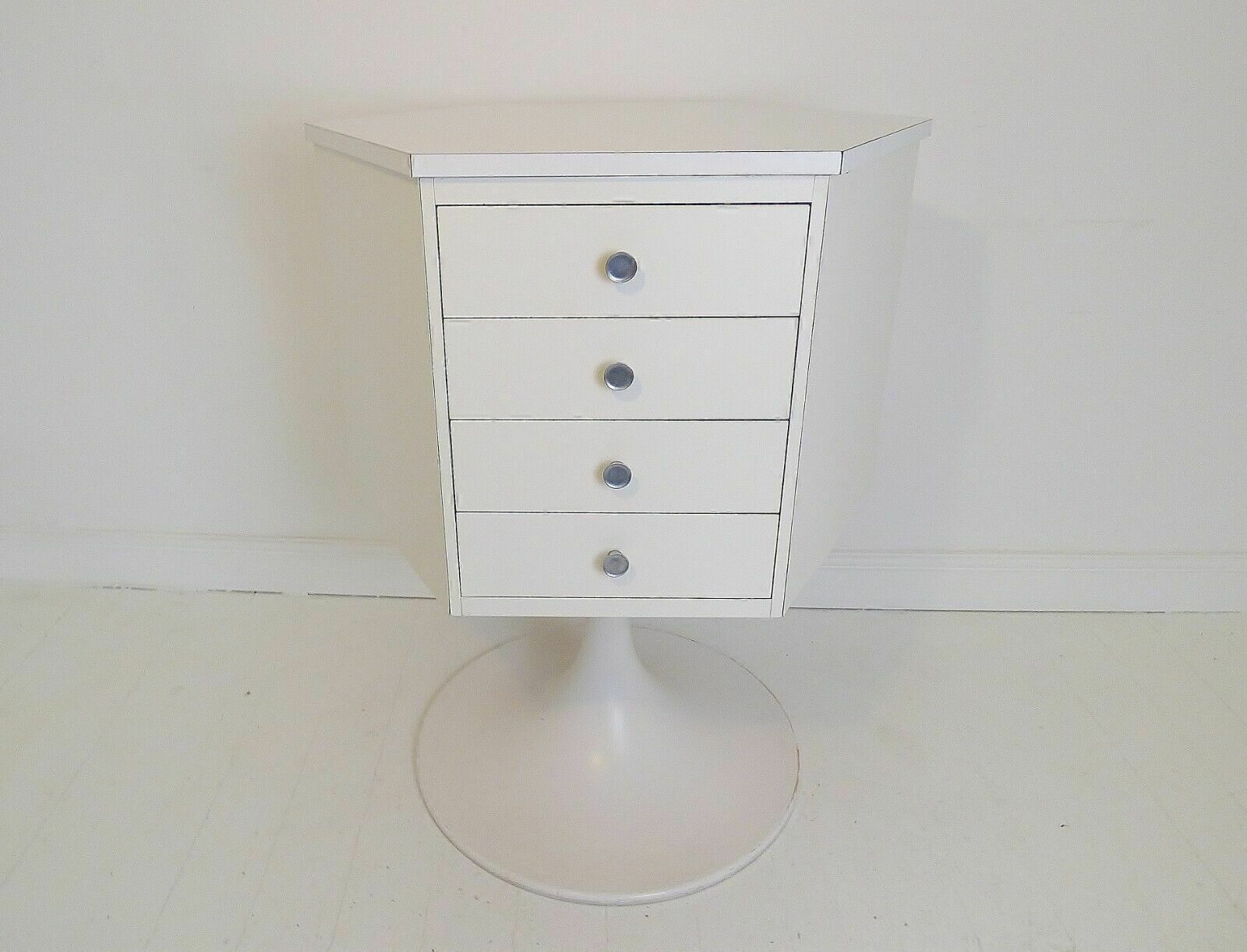 Stunning Vintage Space Age Hexagonal Tulip Chest Of Drawers