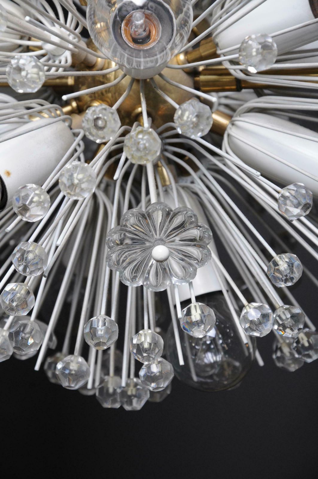 photo for sale Emil Stejnar Vintage Chandelier / Lamp Snowball 50s / 60s, Large