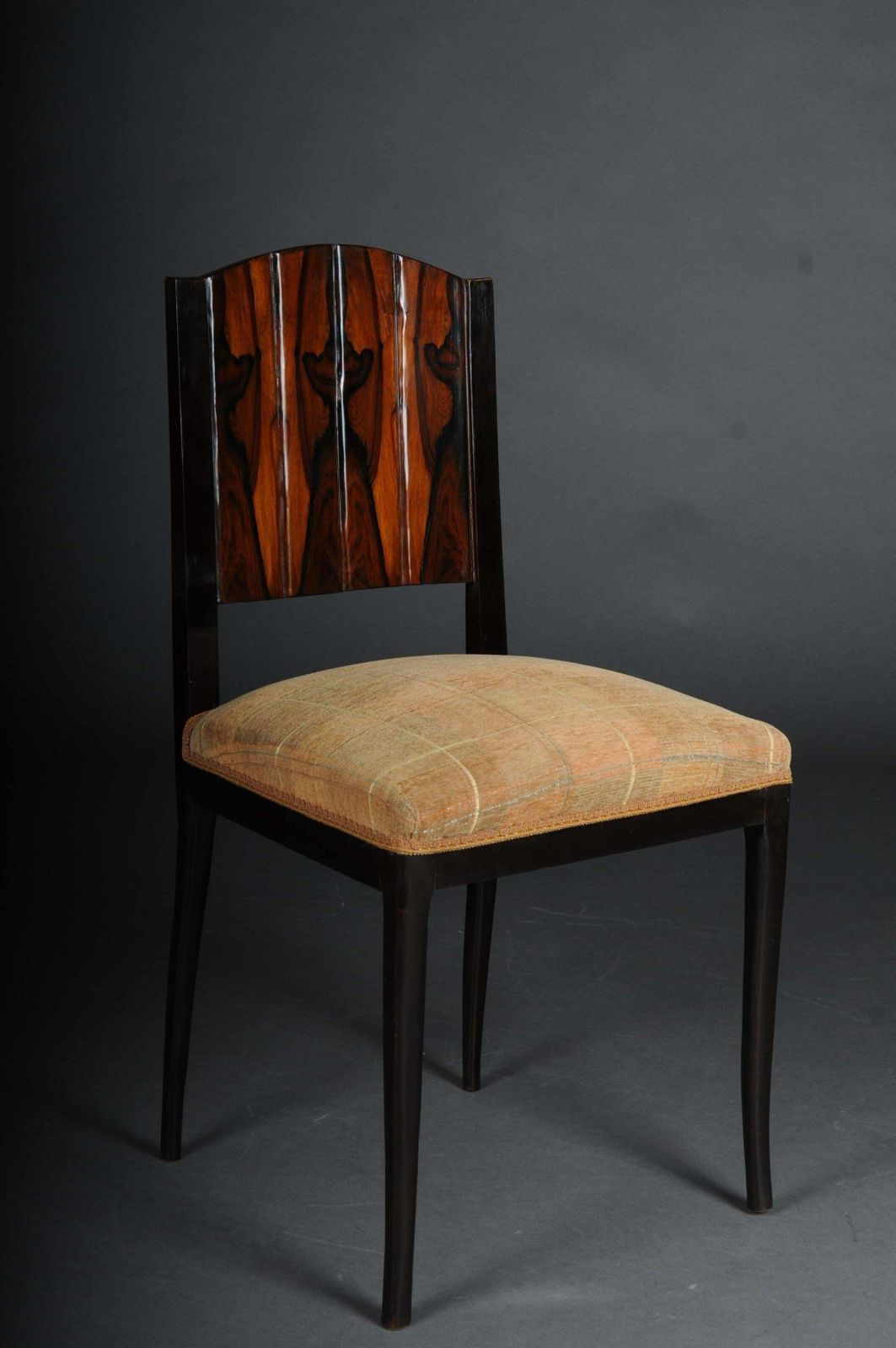 20th Century Classic Set Of 4 Chairs In Art Deco Style photo Furniture