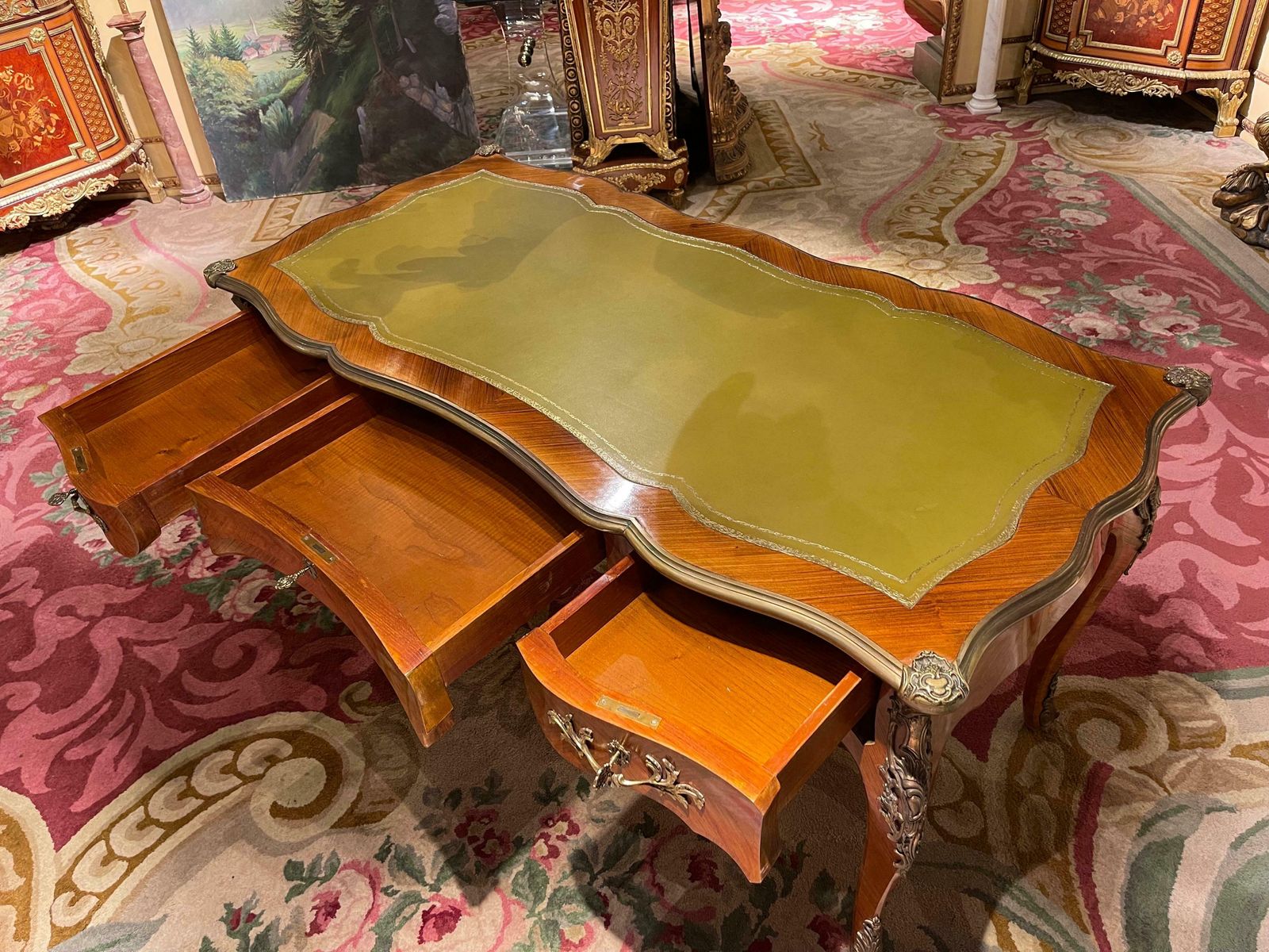 photo furniture 20th Century French Bureau Plat/ Writing Desk