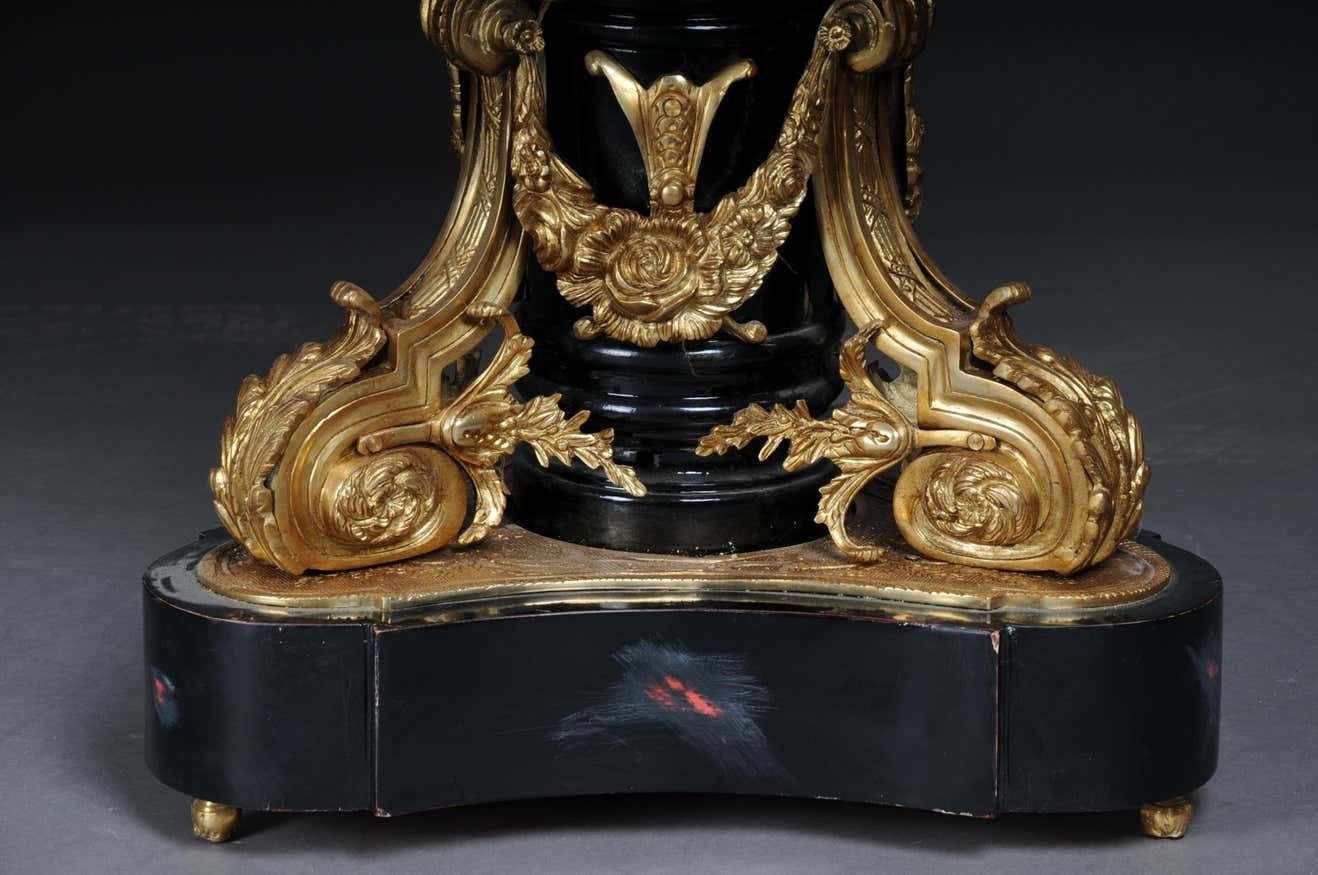 Imperial Centre Table, Frame And Top Mount In Porcelain With Sevres Style Bronze photo vintage