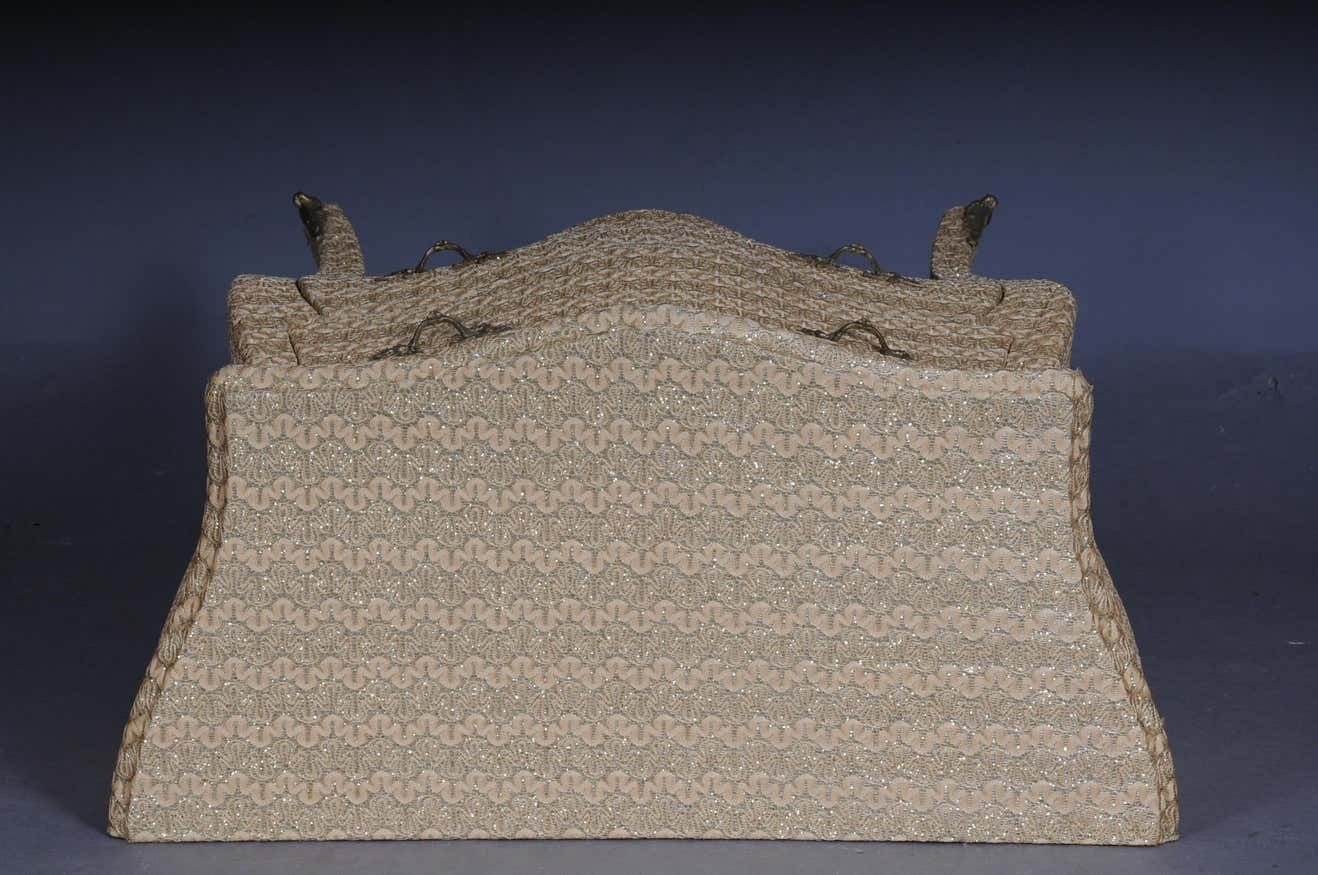 photo for sale Extravagant Golden Baroque Designer Chest Of Drawers With Fabric Cover