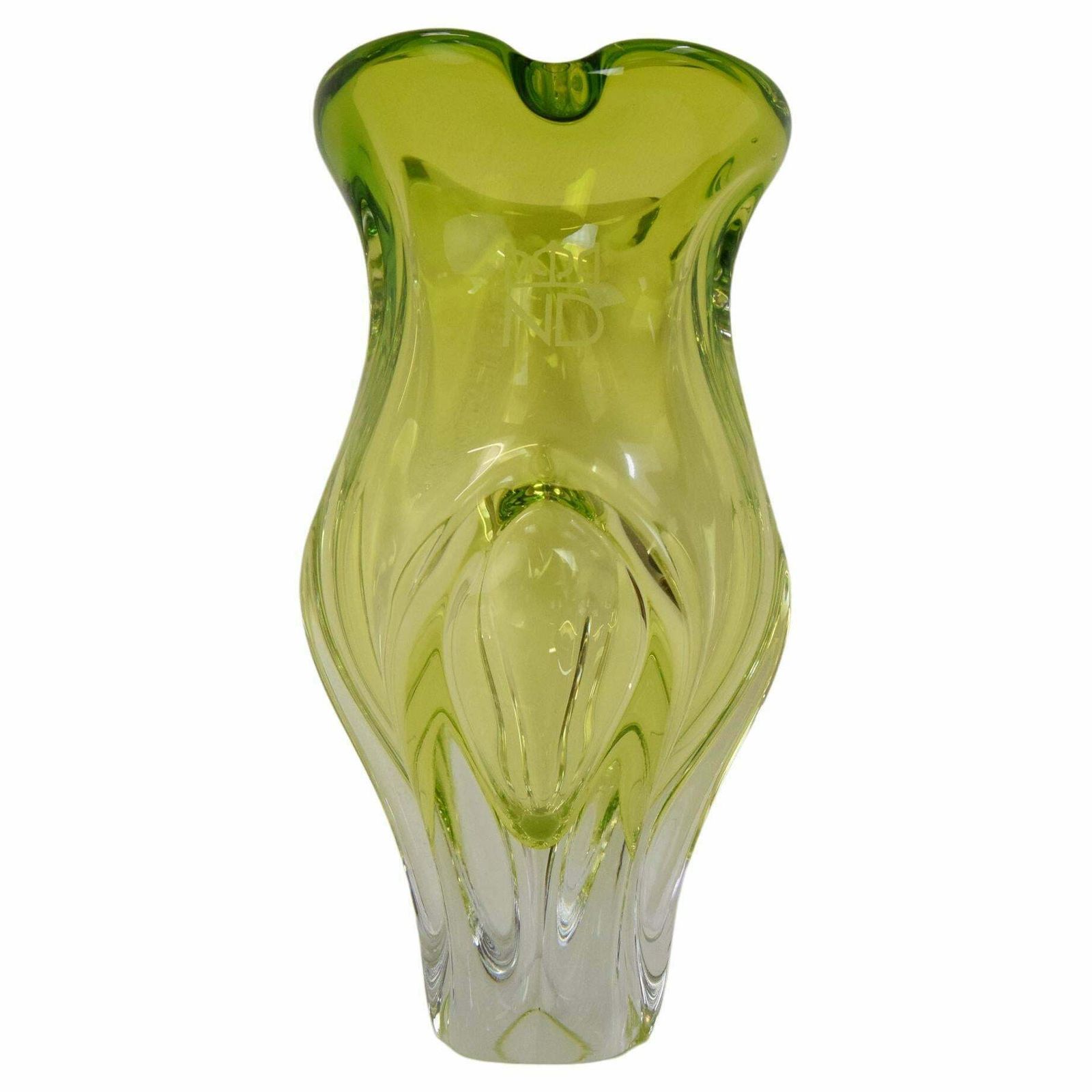 Vintage Art Glass Vase Designed By Josef Hospodka ,1960's. photo furniture