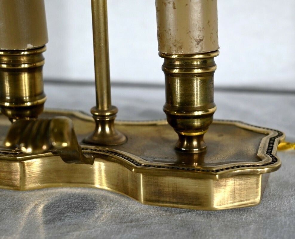 photo buy Small Brass Bouillotte Lamp   Late 19th Century