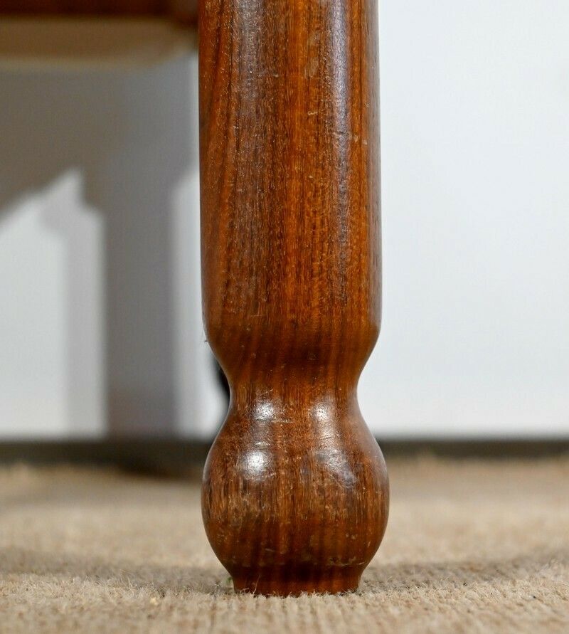 photo vinterior Small Mahogany And Teak Desk, Gautier Style – 1960s