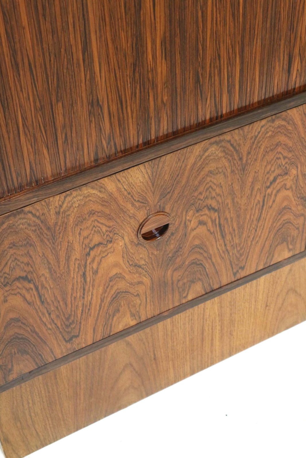 1933.36 Xxl Vintage Rosewood Sideboard / Highboard Made In The 60s photo