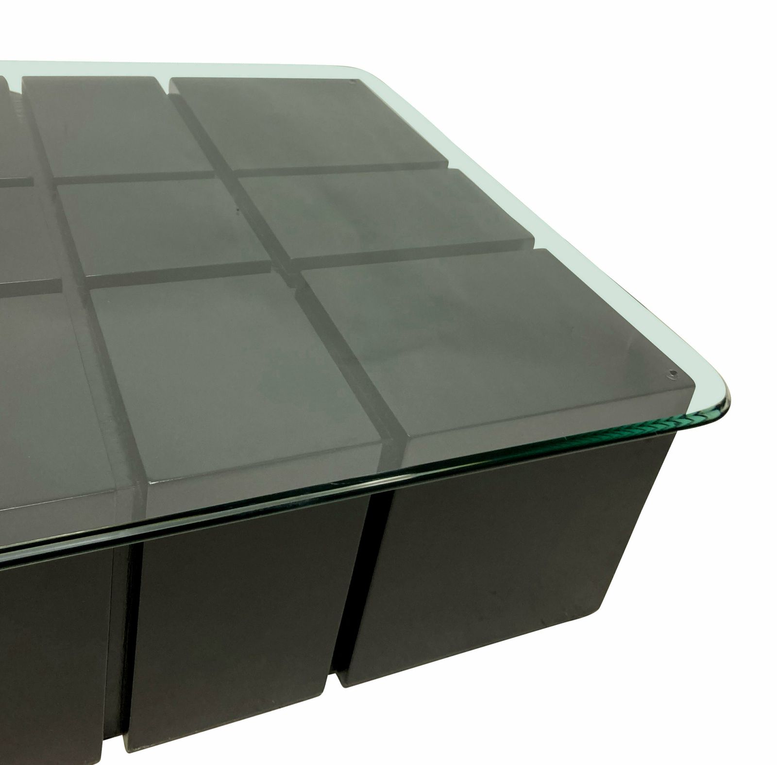 An Italian Mid Century Black Lacquered Occasional Table photo Furniture