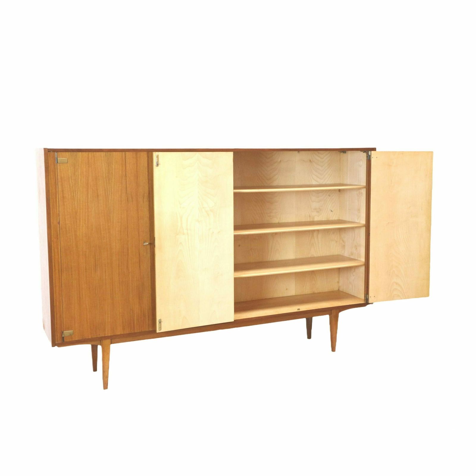 Large Vintage Rosewood Sideboard / Highboard Made In The 1960s photo furniture