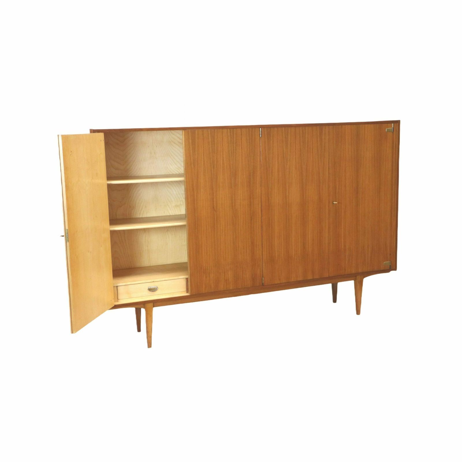 Large Vintage Rosewood Sideboard / Highboard Made In The 1960s photo Furniture