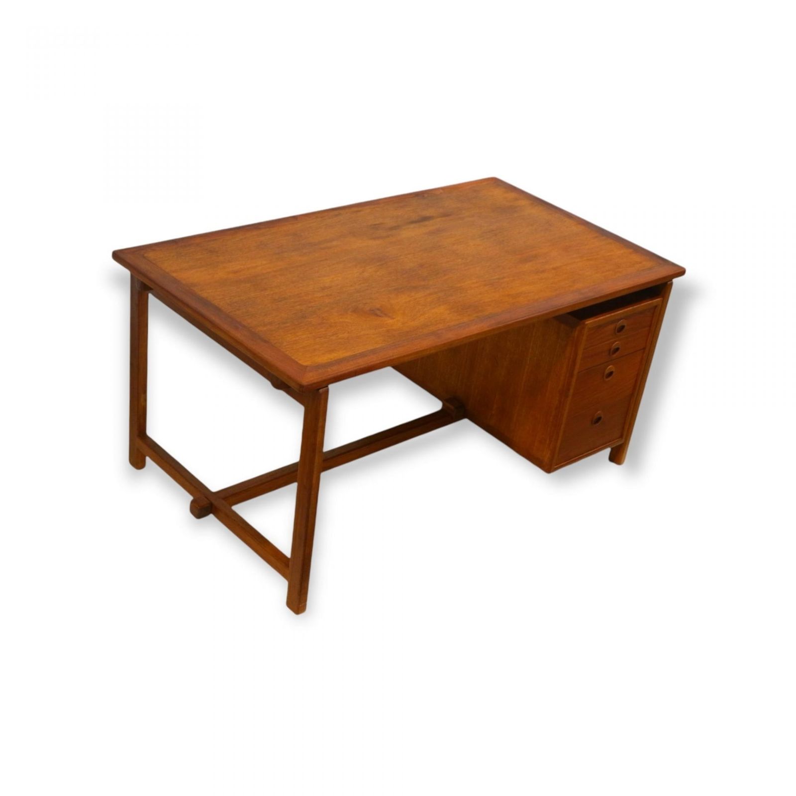 Danish Design Large Vintage Executive Desk Made In The 1960s photo buy