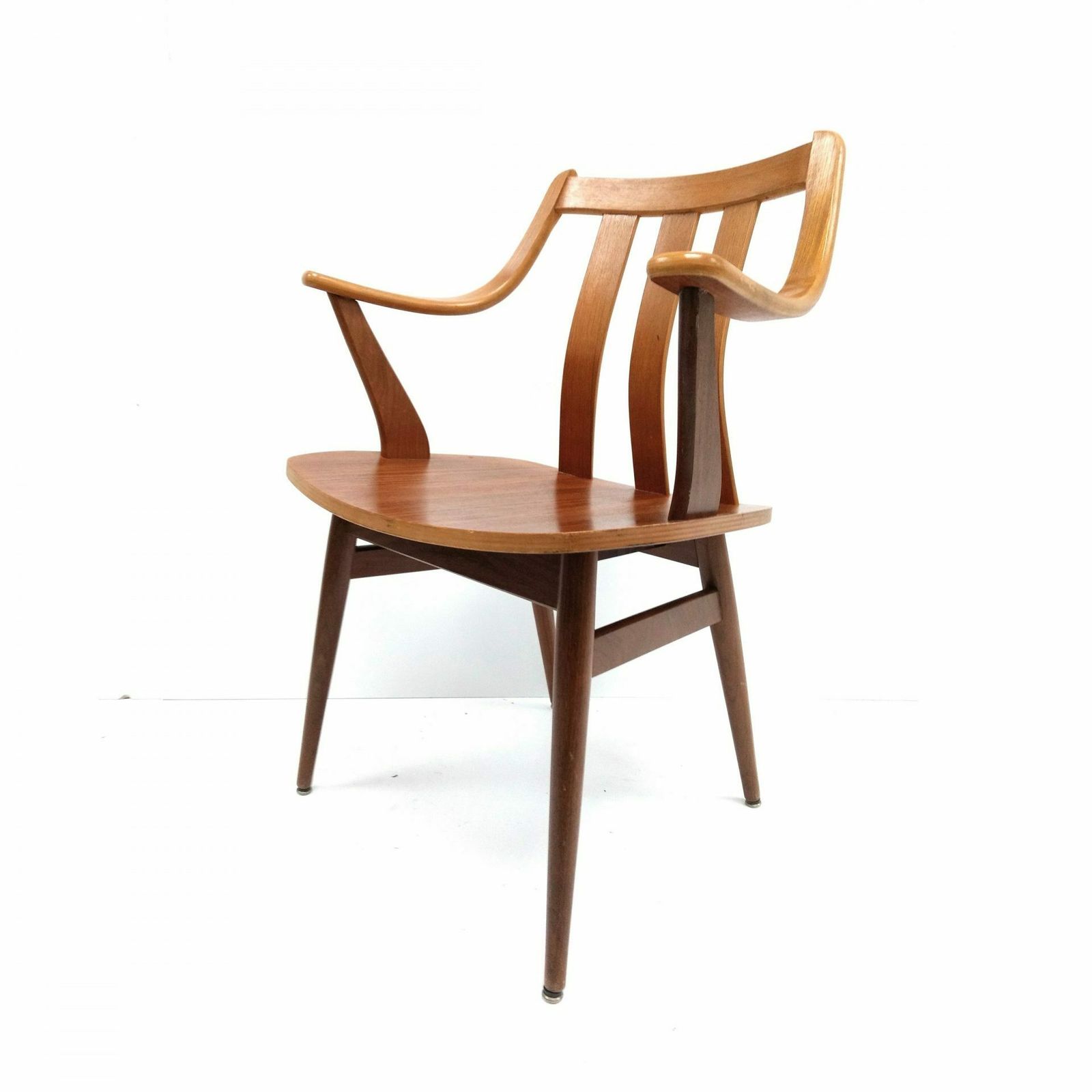 Gorgeous Vintage Teak Bentwood Chair / Dining Chair Made In The 60s photo 275.6
