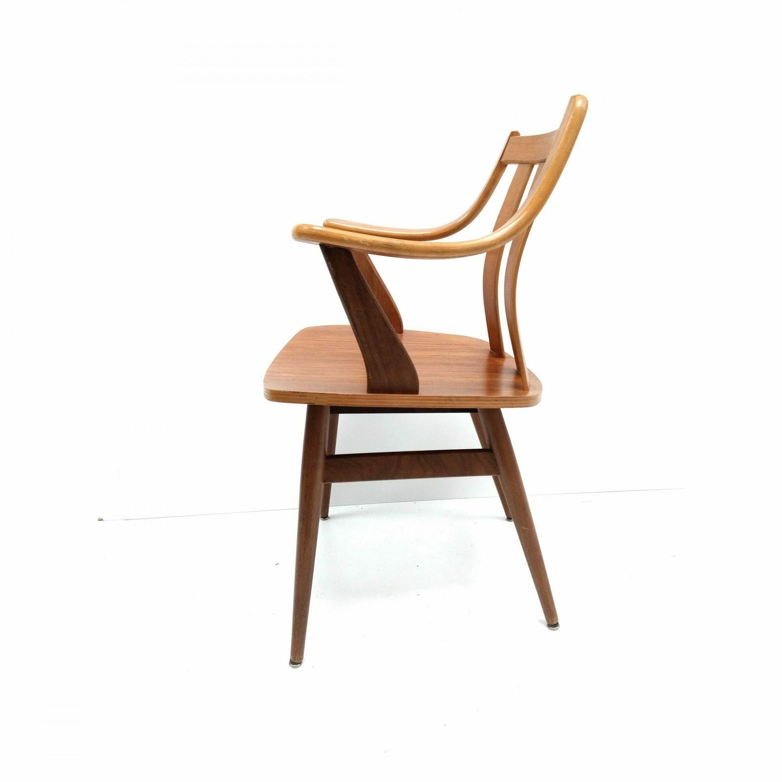 Gorgeous Vintage Teak Bentwood Chair / Dining Chair Made In The 60s photo buy