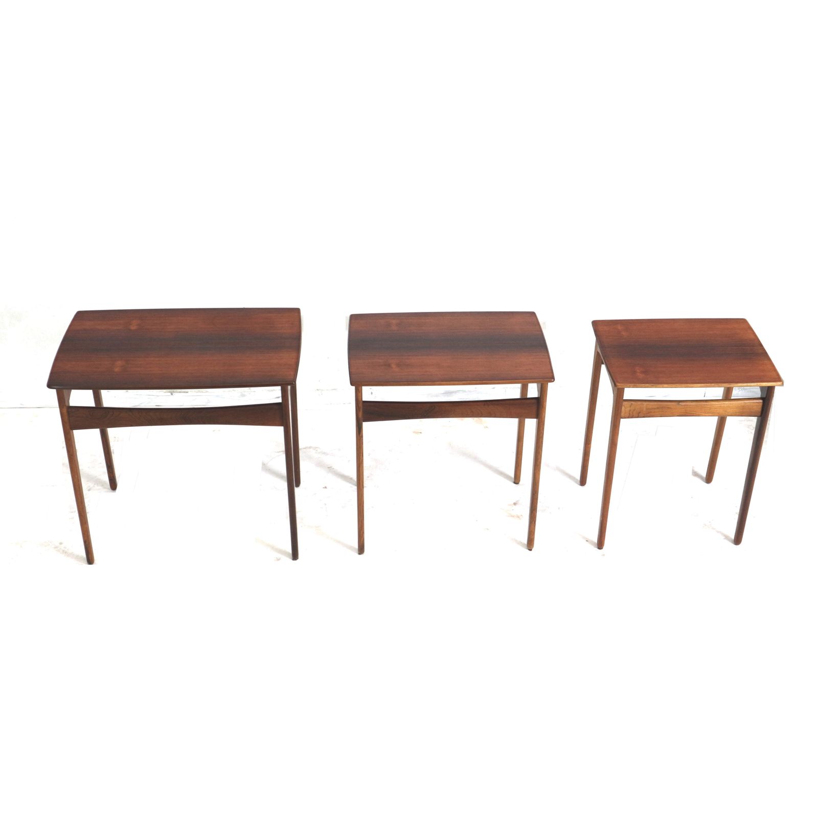 Danish Vintage Rosewood Mimiset / Set Of 3 Side Tables Made In The 60s photo buy
