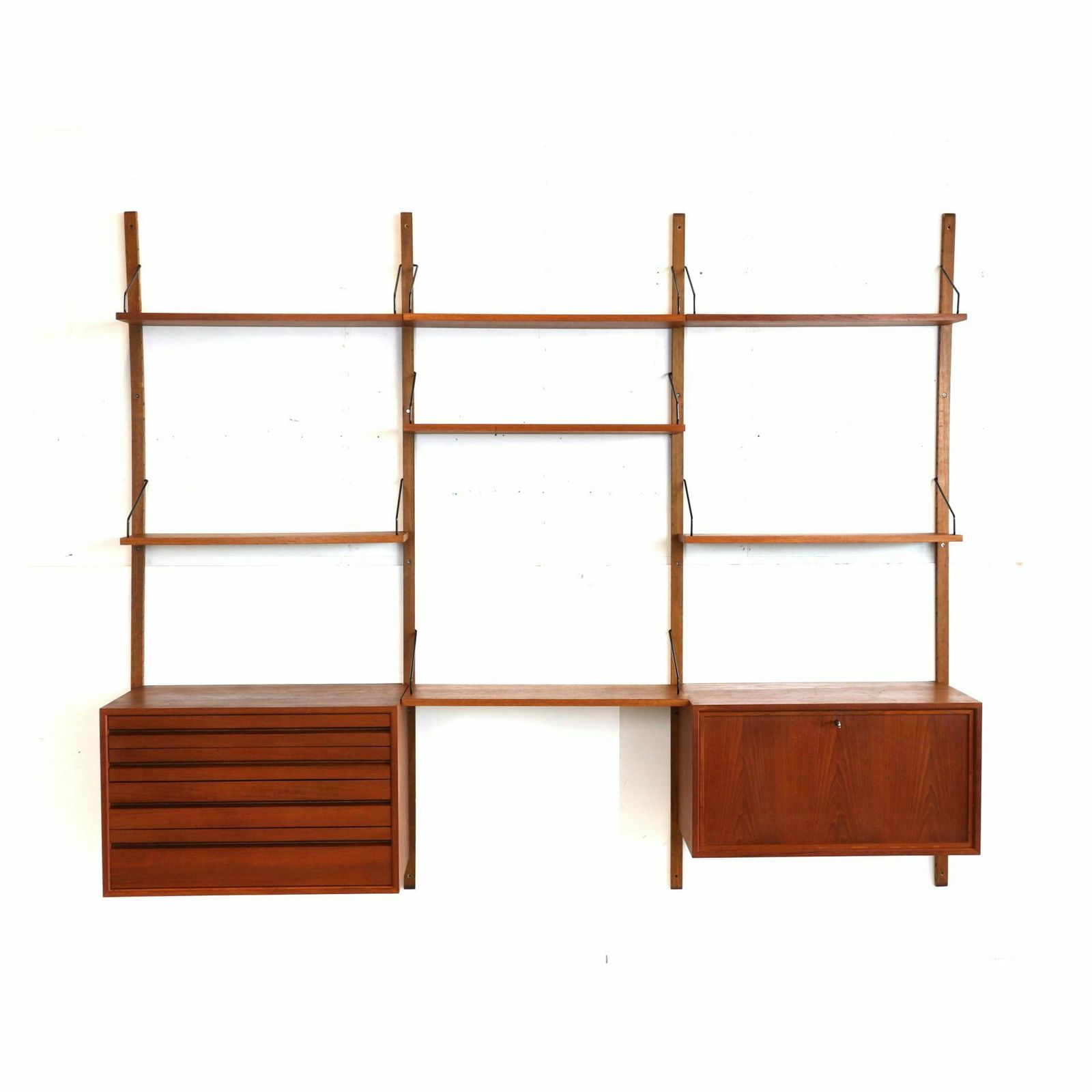 Large Vintage Wall System By Poul Cadovius Made In The 1960s photo furniture