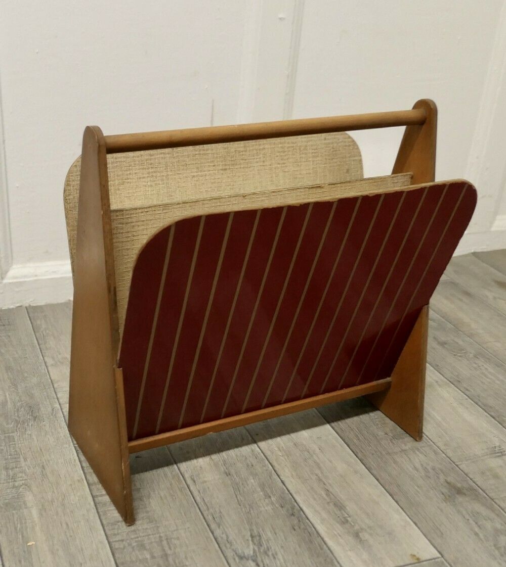Mid Century Retro Magazine Rack photo 300.0