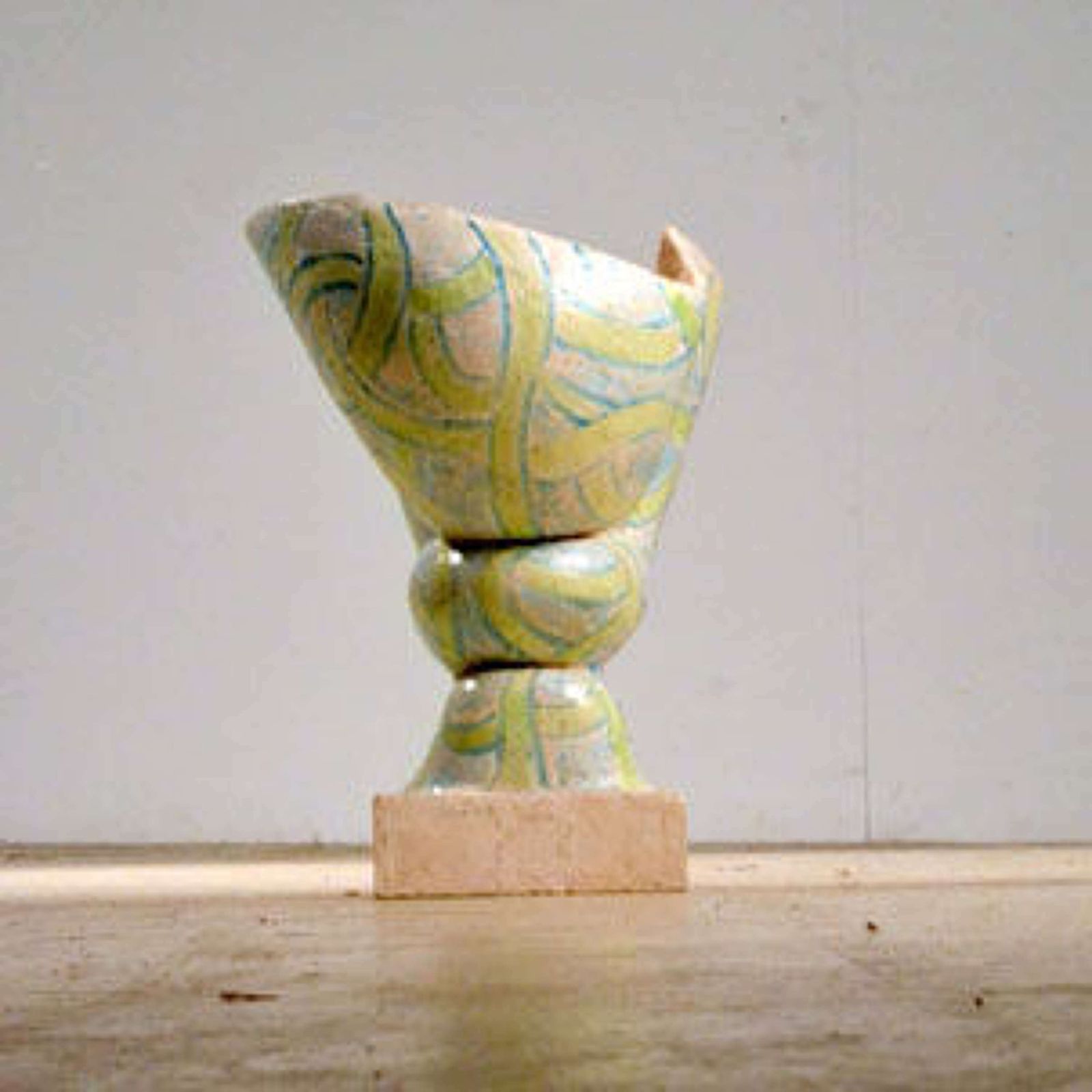 Sculptural Vessel By W. Schalling, Netherlands photo for sale