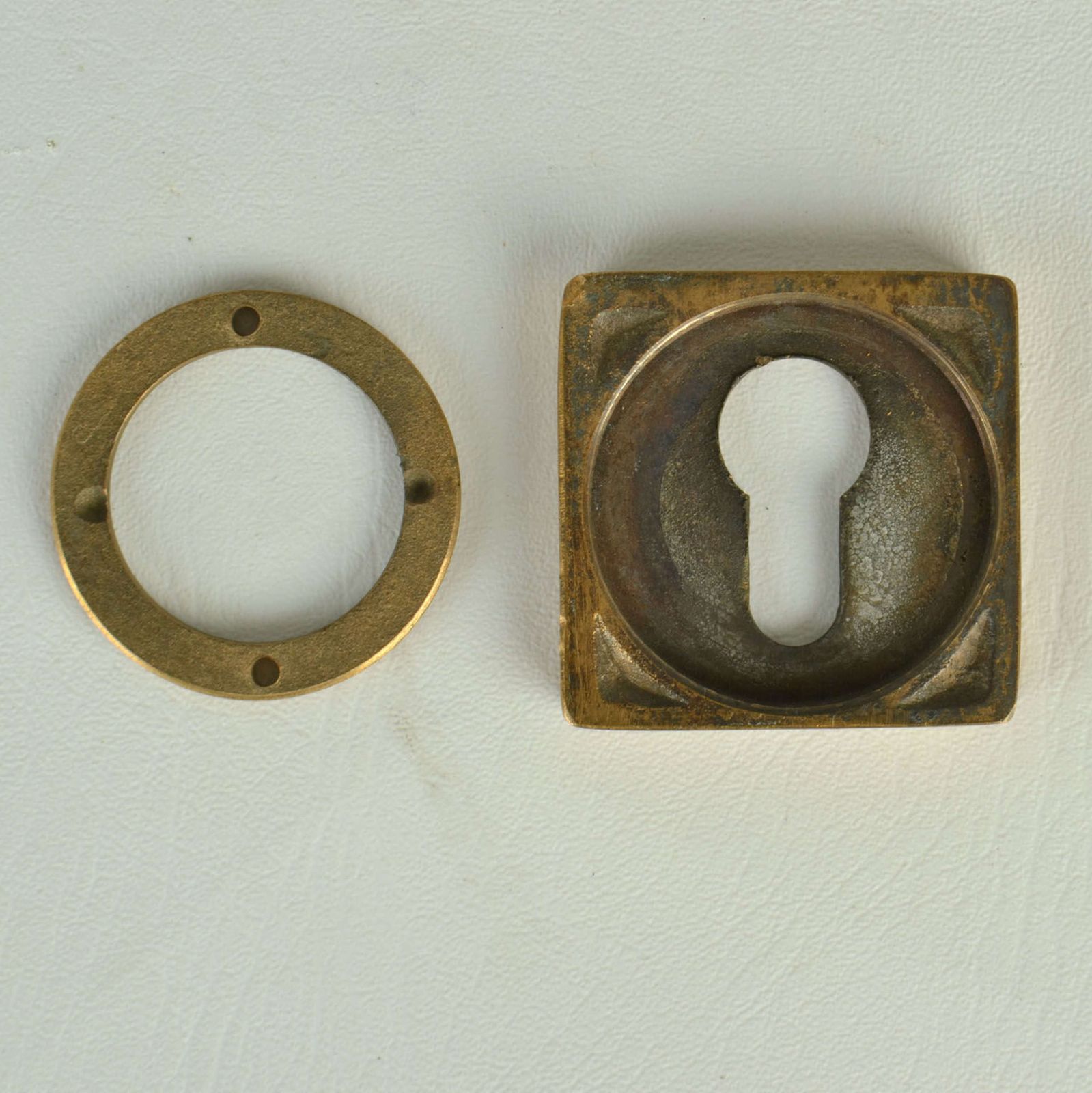 Home Fixtures Pair Of Push Pull Door Handles With Letterbox And Key Fixtures In Bron photo