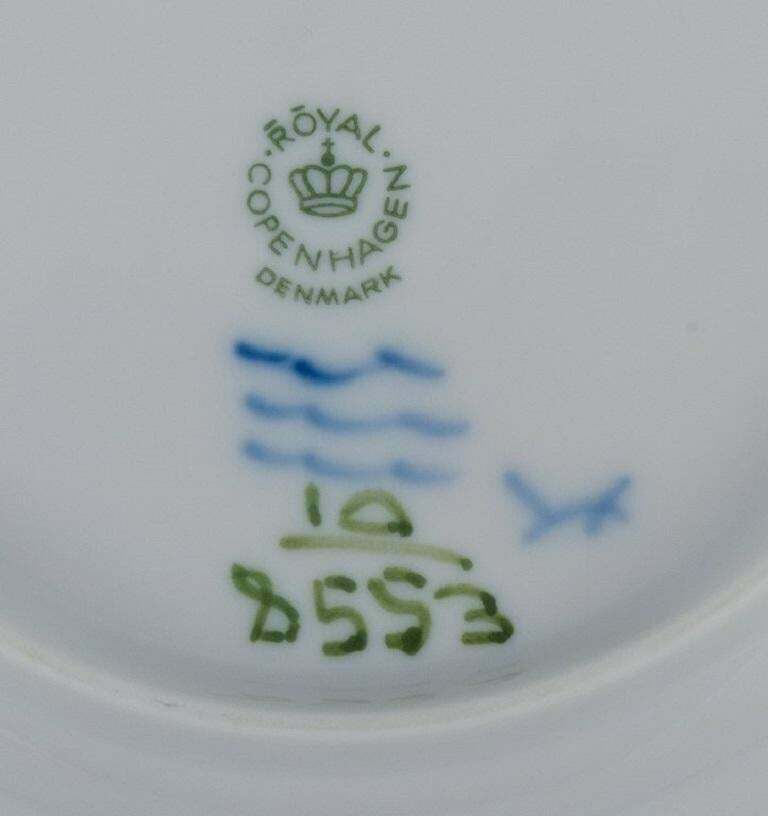 Royal Copenhagen, Blue Flower Angular, Coffee Service For Six People. photo vintage