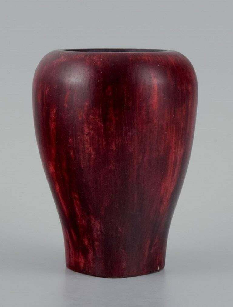 Maxime Fillon, French Ceramist, Unique Ceramic Vase, Circa 1970 photo furniture