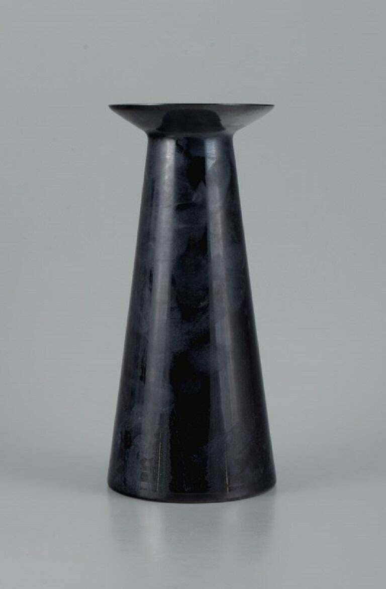 Stölzle Oberglas Ag, Three Art Glass Vases, 1980s photo for sale