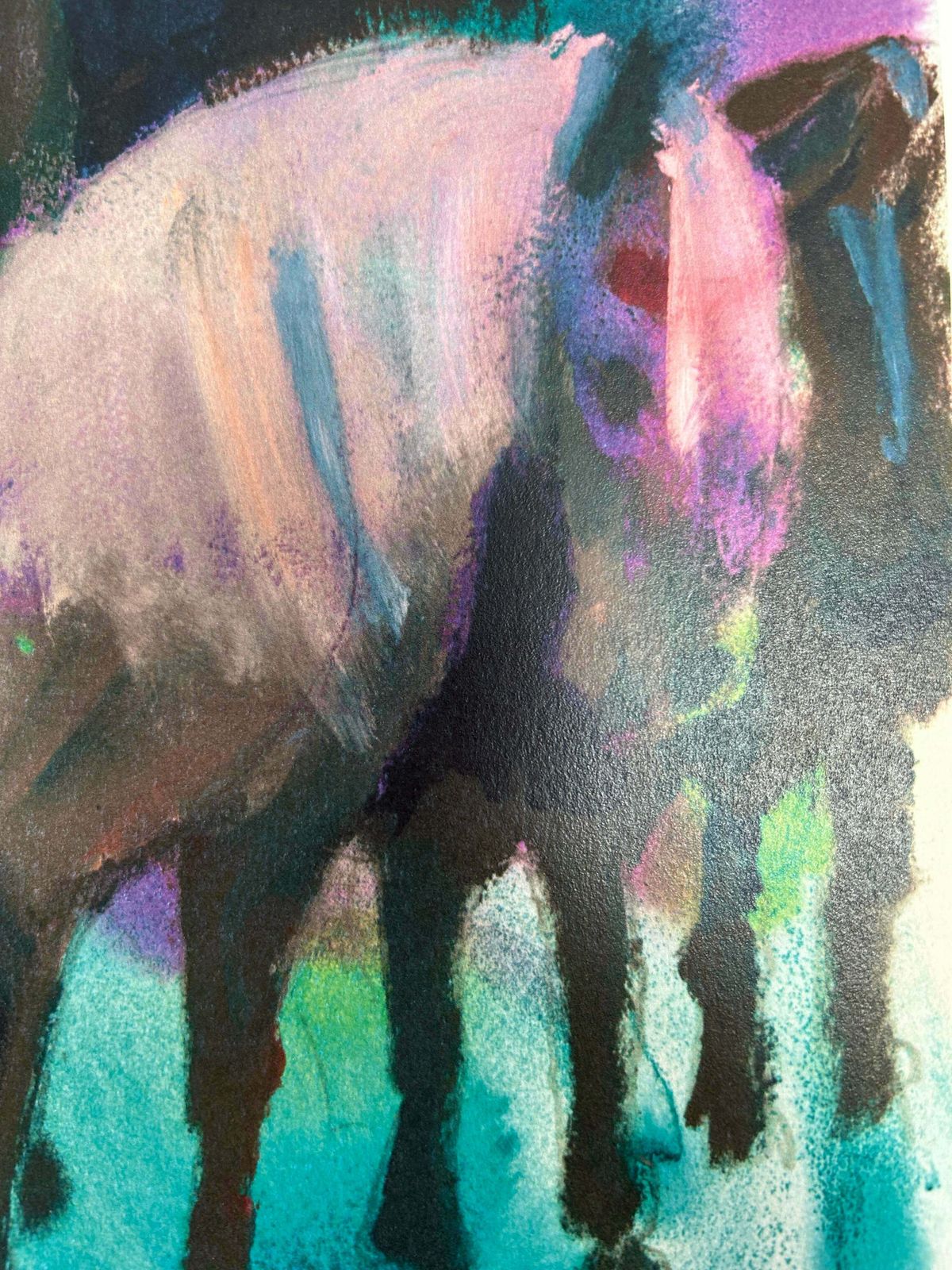A Whimsical Watercolour From The Late Nell Gifford 1973 2019 photo for sale