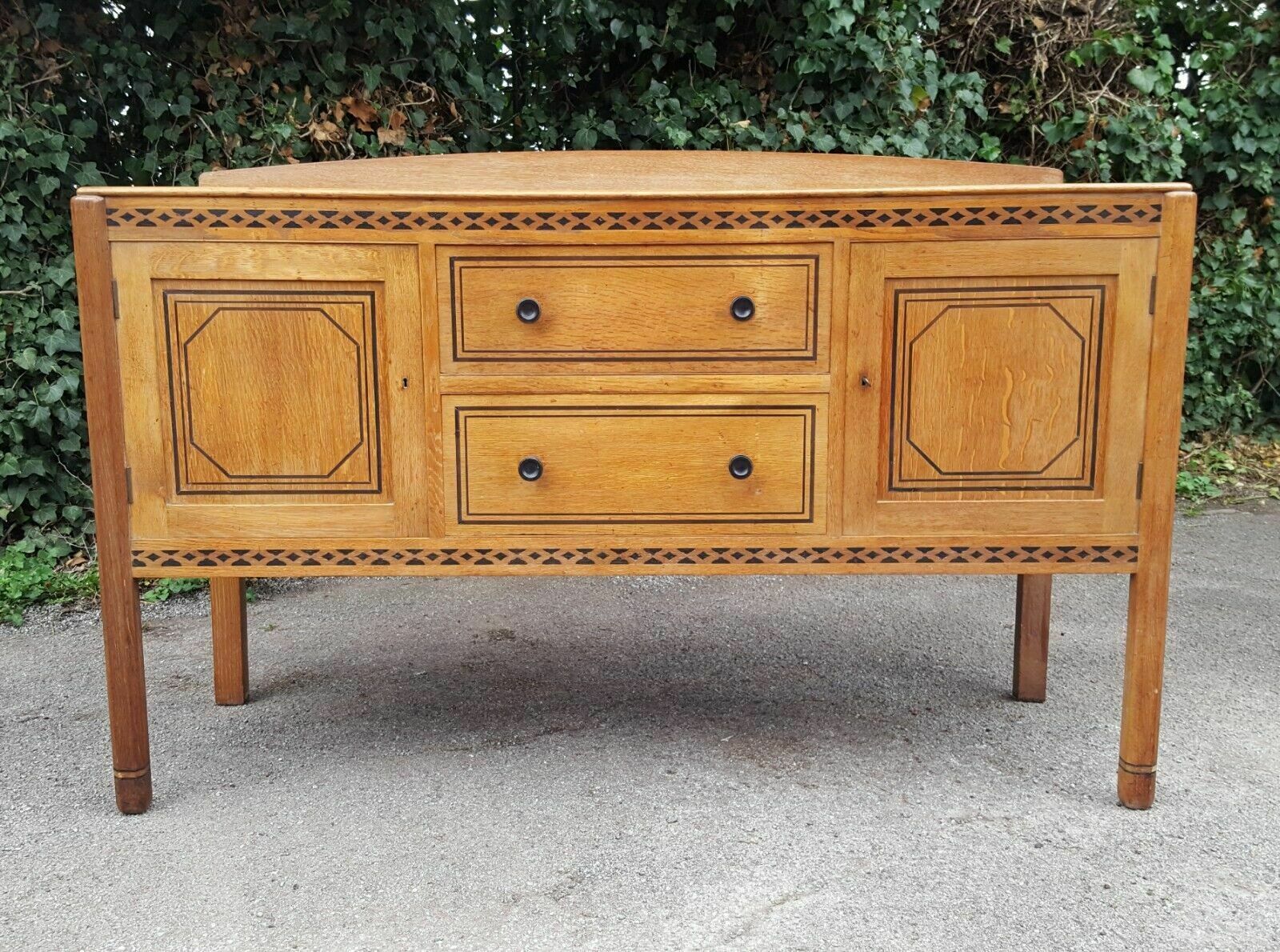 Arts & Crafts Cotswold School Dining Room Suite Heal's Gordon Russell photo furniture